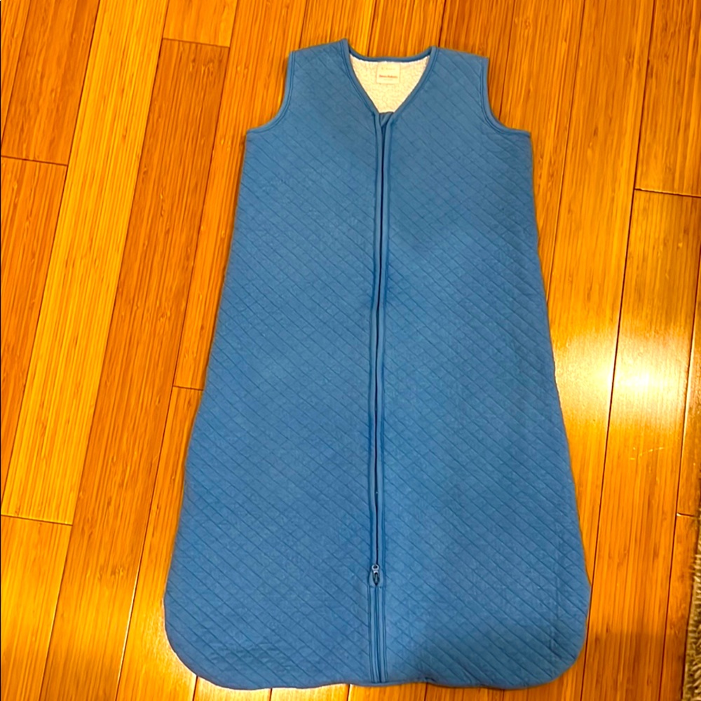 Hanna Andersson Blue Sleep Blanket Sz L ( 18mo-2T)